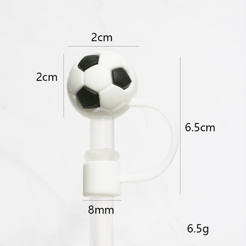 Cute Cartoon Silicone Straw Cap Dust PlugTumbler Straw Toppers for Tumblers, Dust-Proof Drinking Straw Caps for Reusable Straws Tips